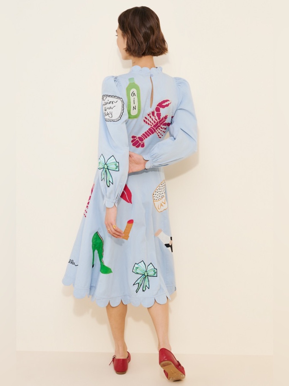 Stella Nova Handcrafted Circus Midi Dress